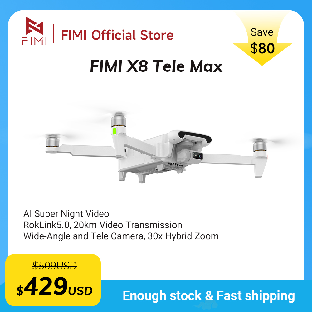 FIMI X8 Tele Max new drone Wid – Drone Camera Thermal recenzja i cena