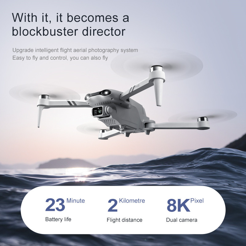 New 4K HD dual camera with GPS – Drone Camera Wide Angle recenzja i cena