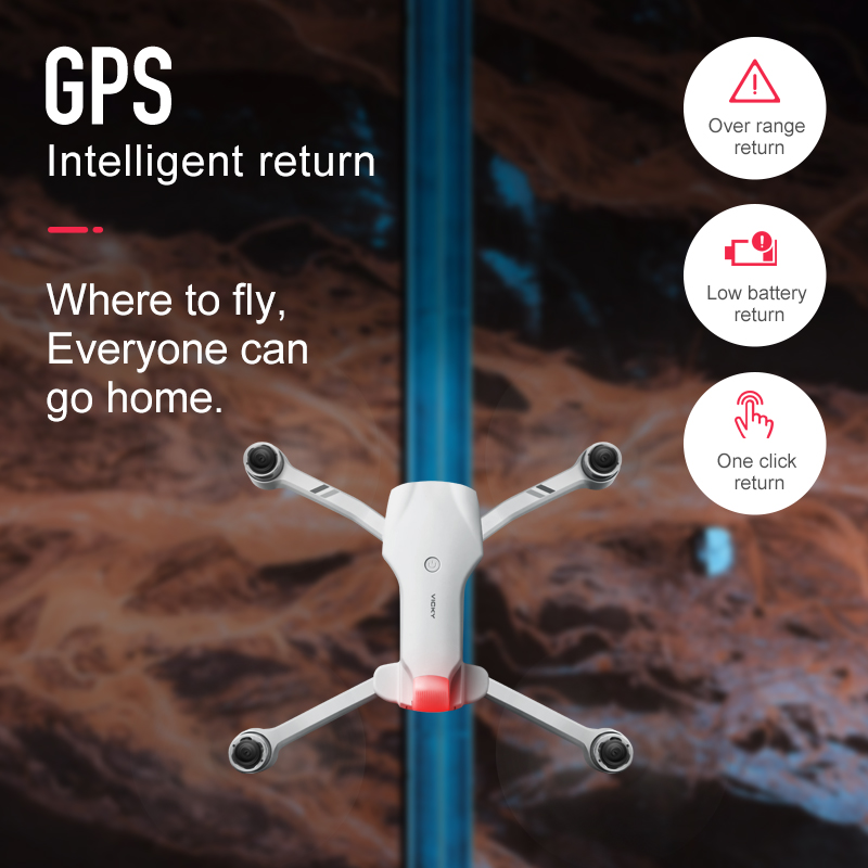 New 4K HD dual camera with GPS – Drone Camera Wide Angle recenzja i cena
