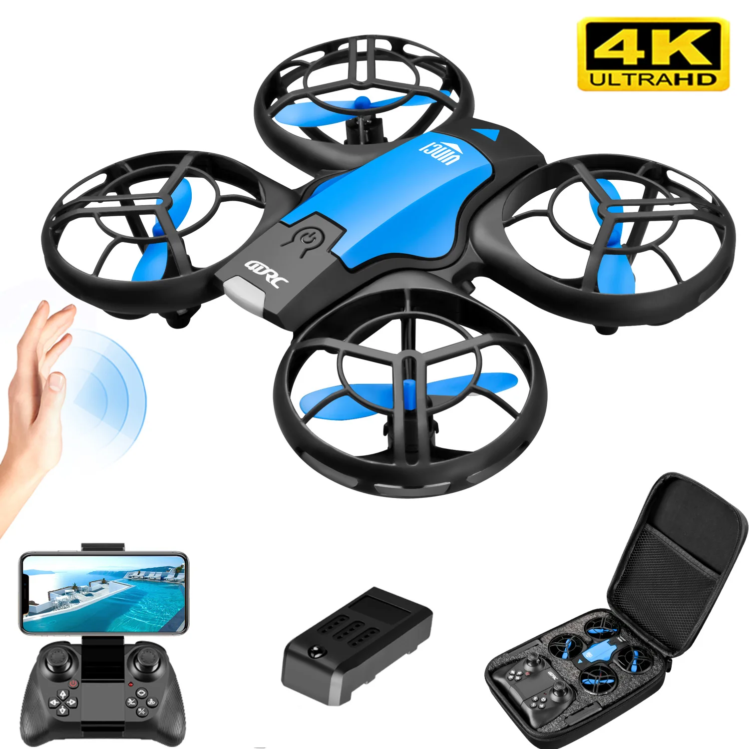V8 New Mini Drone 4k professio – Drone Camera 4K recenzja i cena