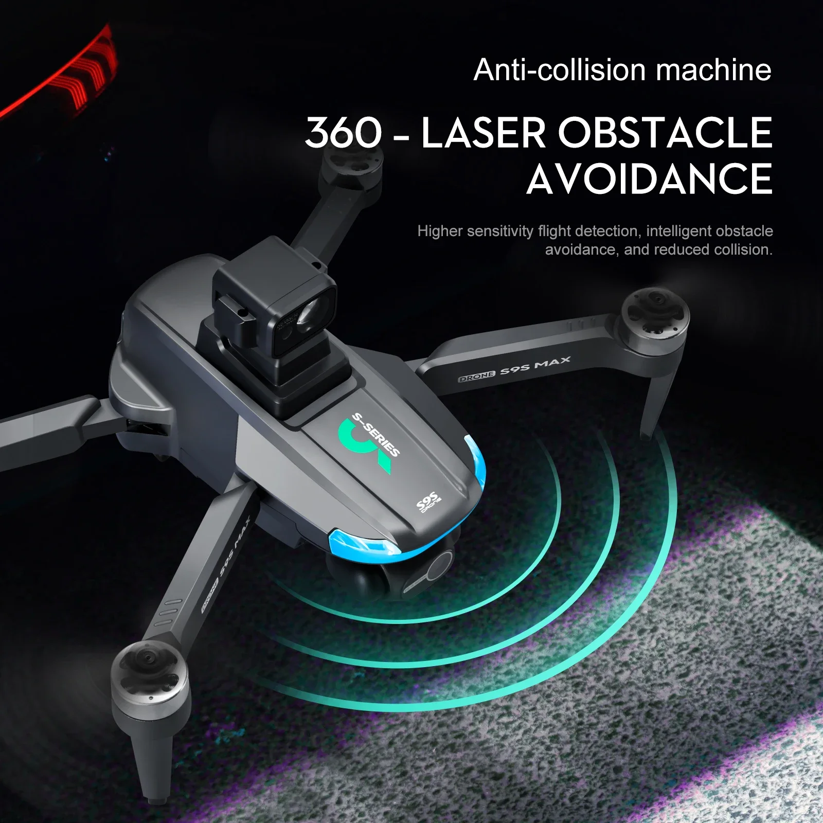 NEW S9S MAX MINI Drone 4K 2-Ax – Drone Camera 4K recenzja i cena