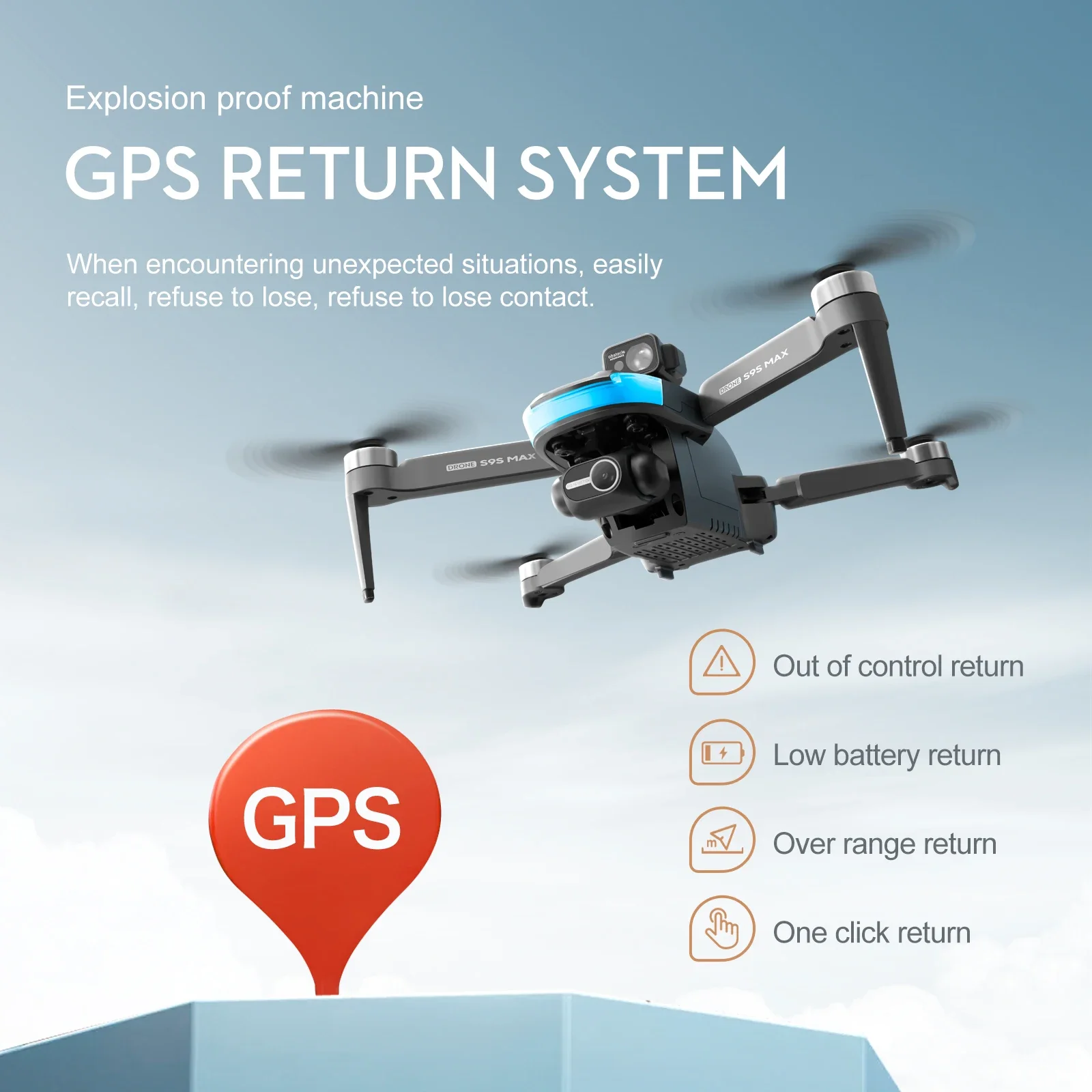 NEW S9S MAX MINI Drone 4K 2-Ax – Drone Camera 4K recenzja i cena