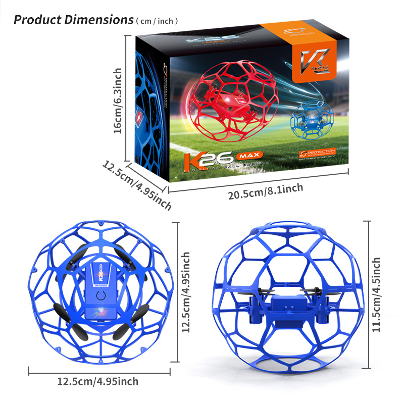 K26 MINI Air Soccer Competitiv – Drone Camera Case recenzja i cena