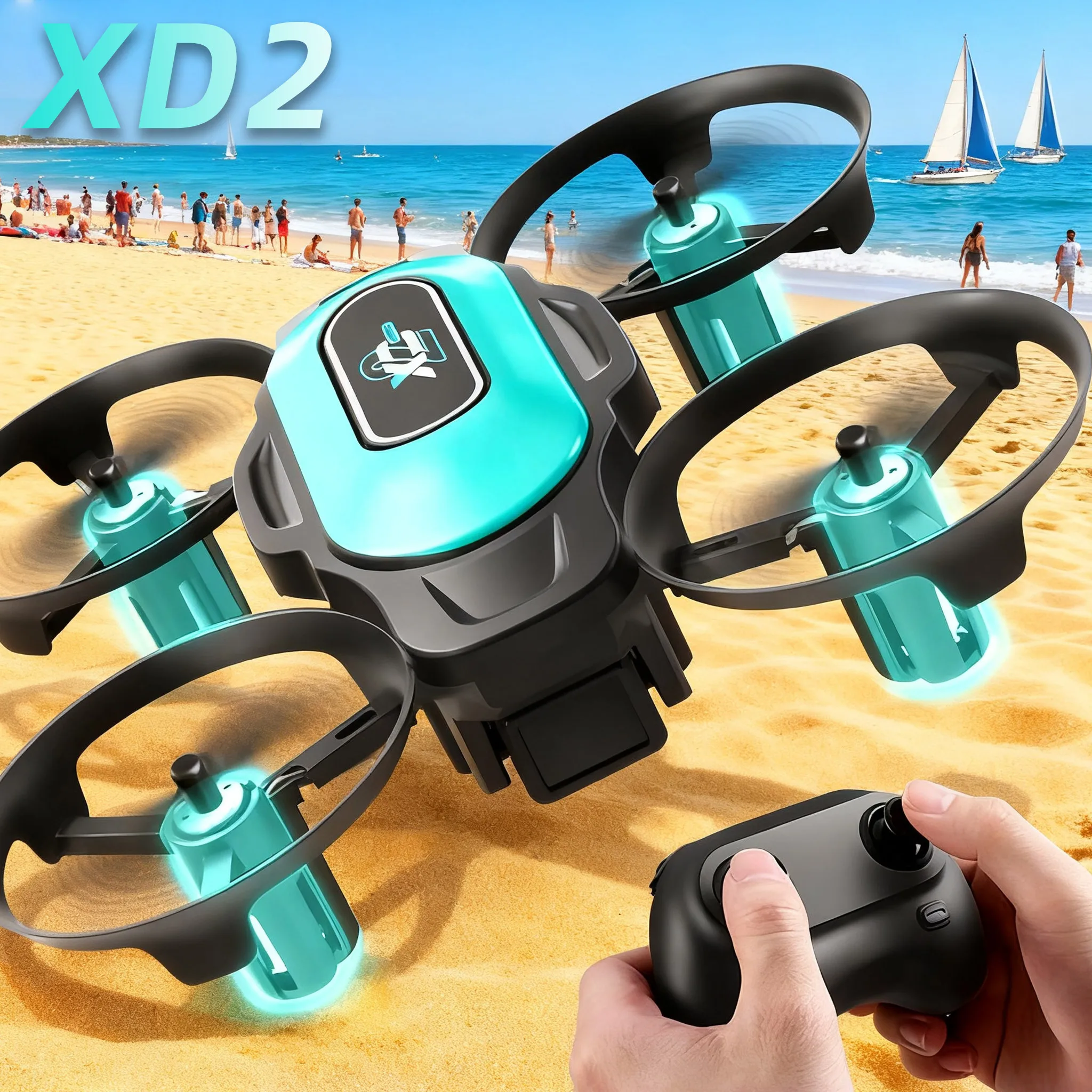 XD2 Mini Drone, 360° Stunt Fli – Drone Camera 4K recenzja i cena