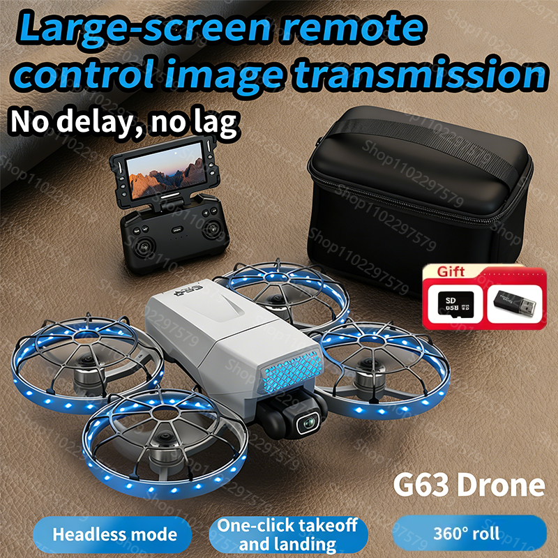 G63 RC Plane WIFI Optical Flow – Drone Camera Vlog recenzja i cena