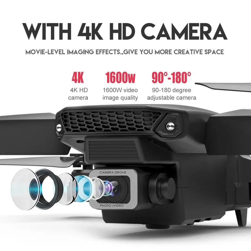 E88 ProIntelligent Folding Dro – Drone Camera 4K recenzja i cena