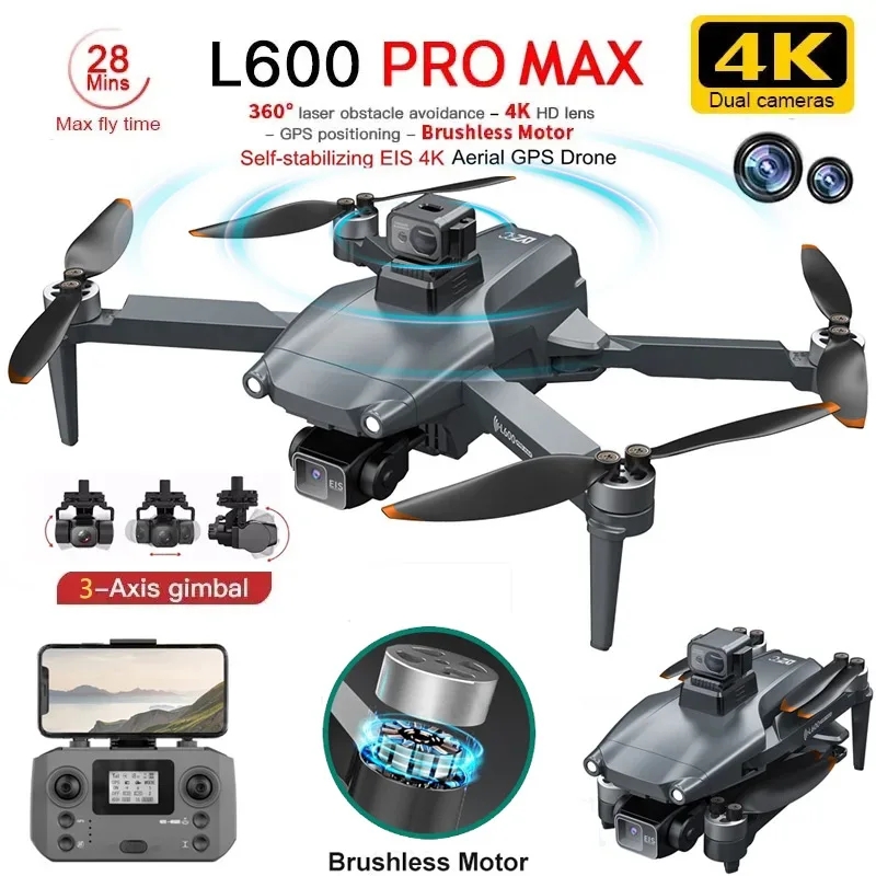 L600 PRO MAX GPS Drone Profess – Drone Camera With Gimbal recenzja i cena