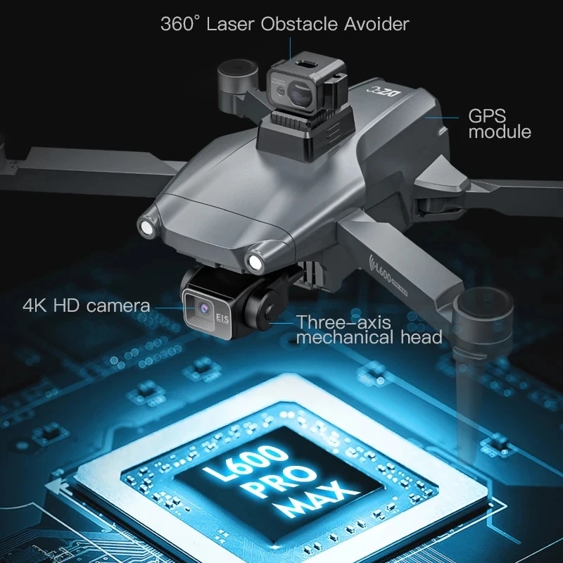 L600 PRO MAX GPS Drone Profess – Drone Camera With Gimbal recenzja i cena