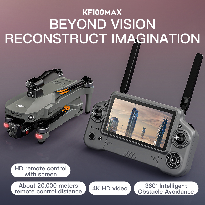 SJRC KF100 MAX 8K UHD Photo HD – Drone Camera Professional recenzja i cena