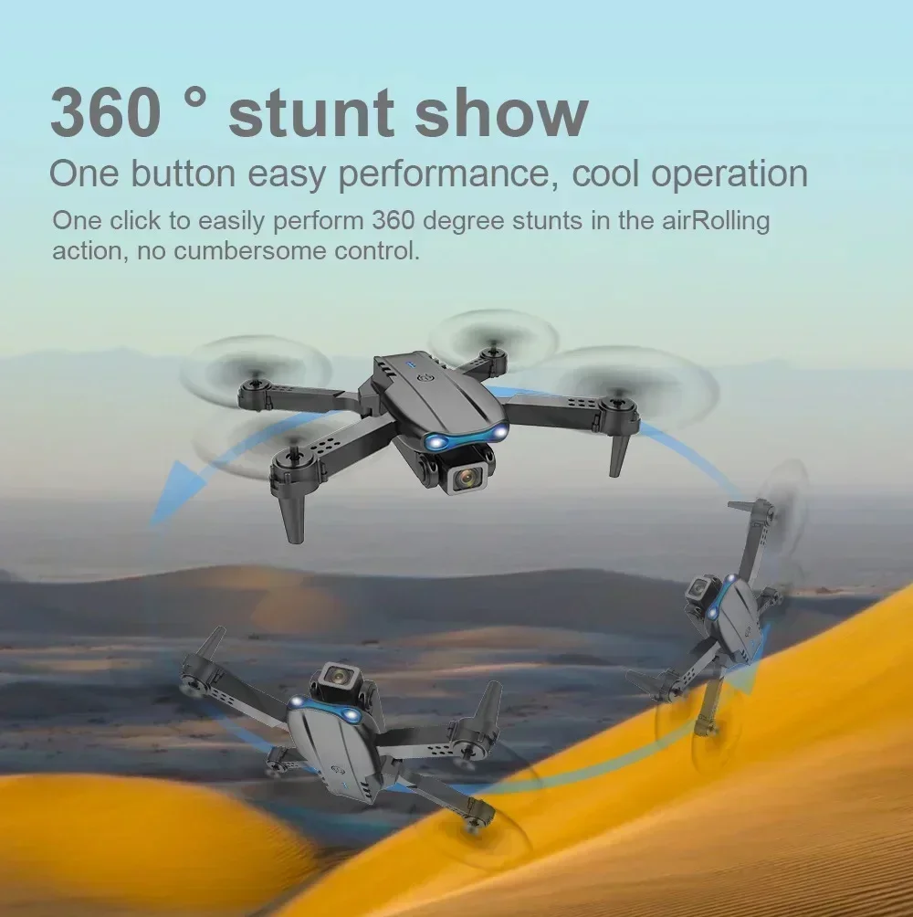 E99 Pro Foldable RC Quadcopter – Drone Camera Wide Angle recenzja i cena