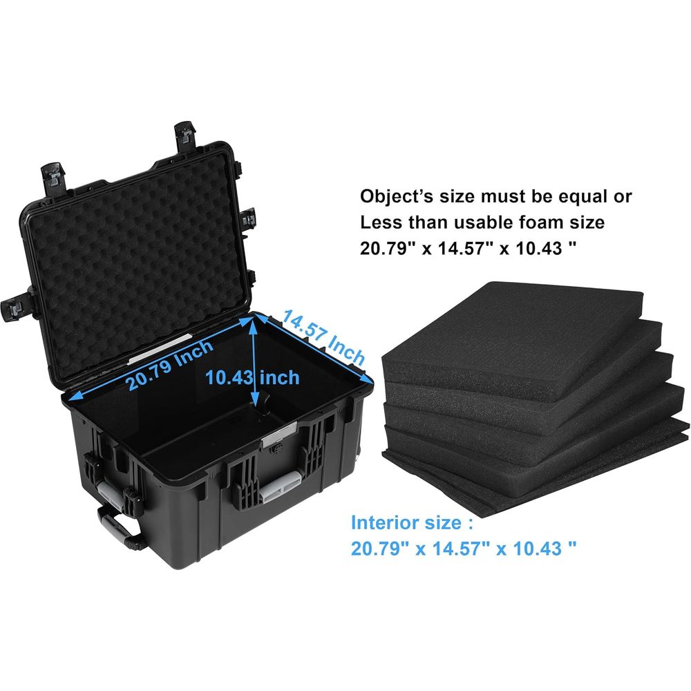 24.5 Rolling Waterproof Case w – Drone Camera Waterproof recenzja i cena
