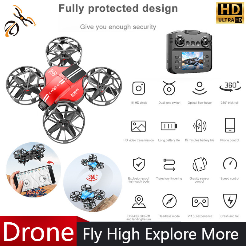 NEW Mini Drone 812PRO professi – Drone Camera With Gimbal recenzja i cena