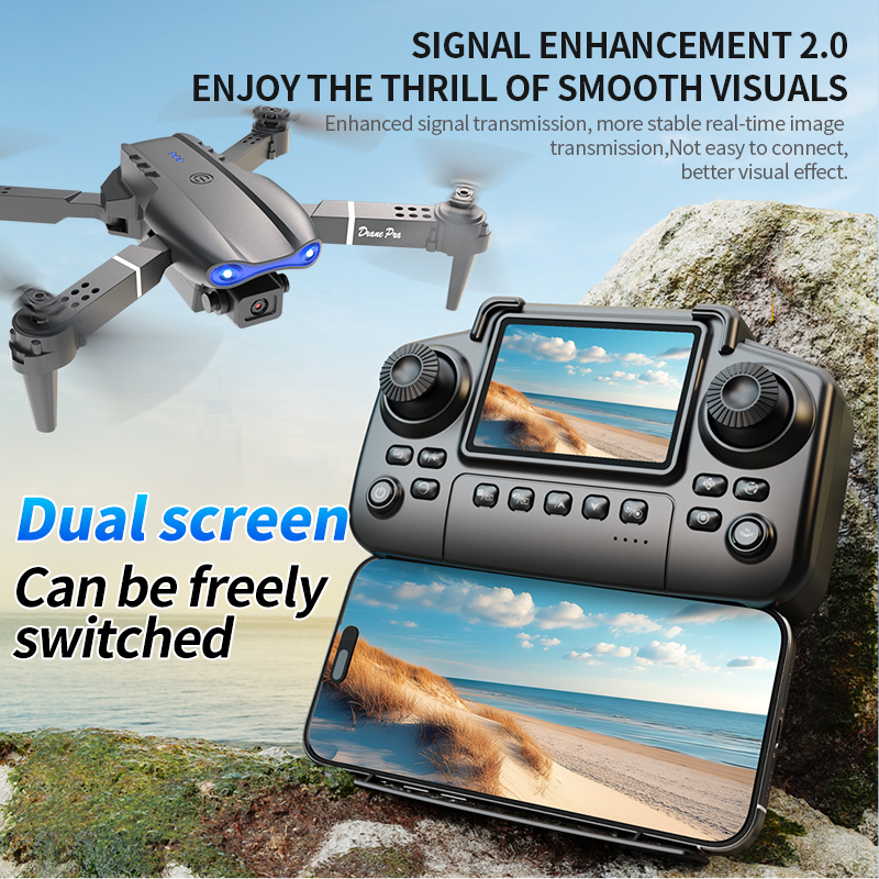 E99 PRO Drone Screen Control A – Drone Camera Mount recenzja i cena