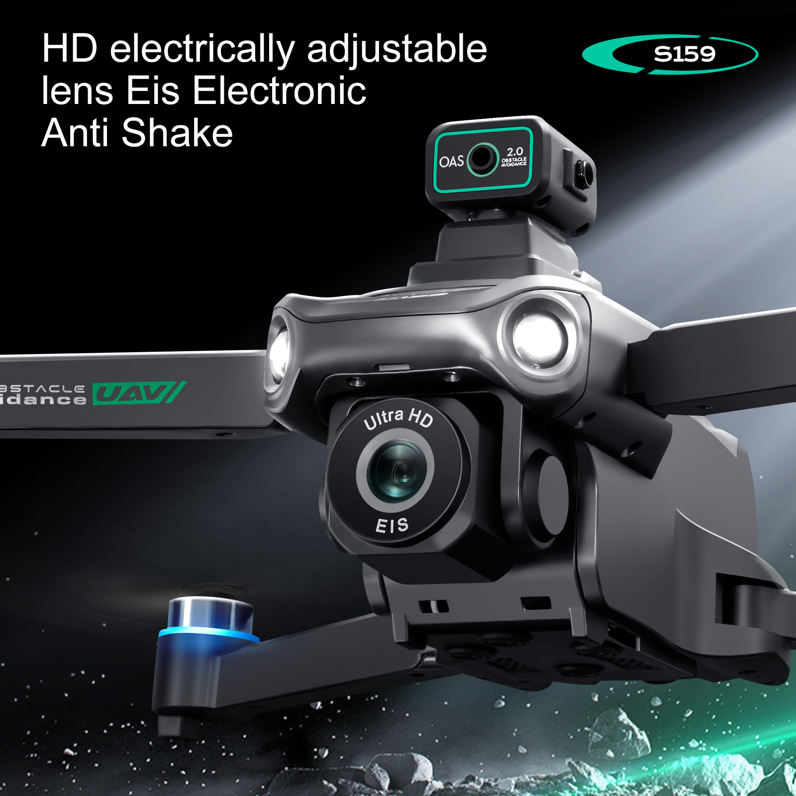 S159 GPS Drone 4K Profesional  – Drone Camera Mount recenzja i cena