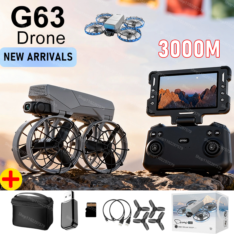 G63 Drone 8K HD Dual Cameras 1 – Drone Camera Vlog recenzja i cena